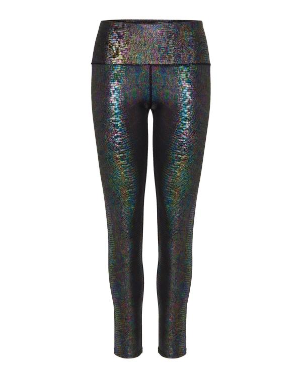 Steve Madden Iridescent Leggings Dame Svarte | SM-823AM