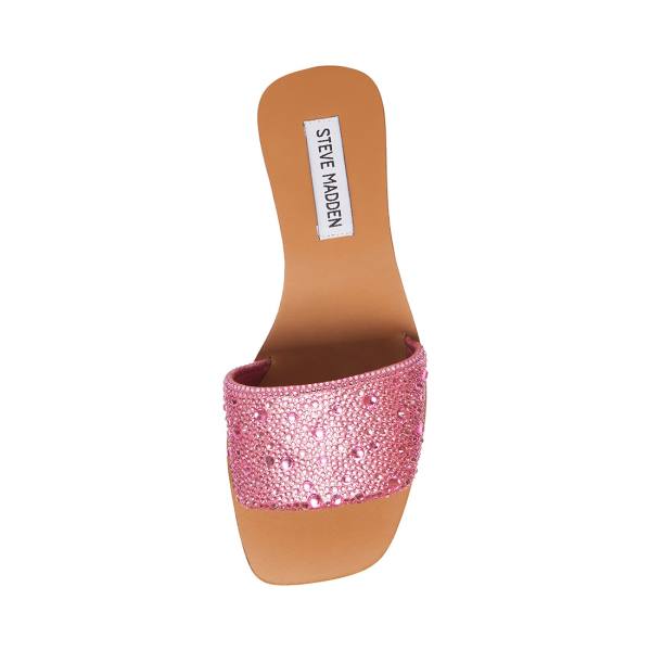 Steve Madden Iselle Sandaler Dame Rosa Multicolor | SM-819MH