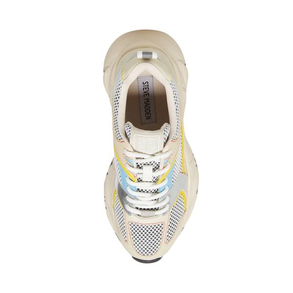 Steve Madden Issac Joggesko Dame Hvite Multicolor | SM-907MR