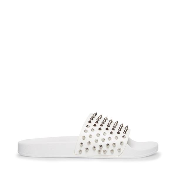 Steve Madden Jaded Sandaler Herre Hvite | SM-105BN