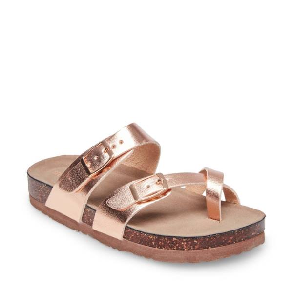 Steve Madden Jbeached Sandaler Barn Rosa Gull | SM-614BA