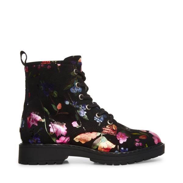 Steve Madden Jbettyy Ankelstøvletter Barn Svarte Multicolor | SM-159KD