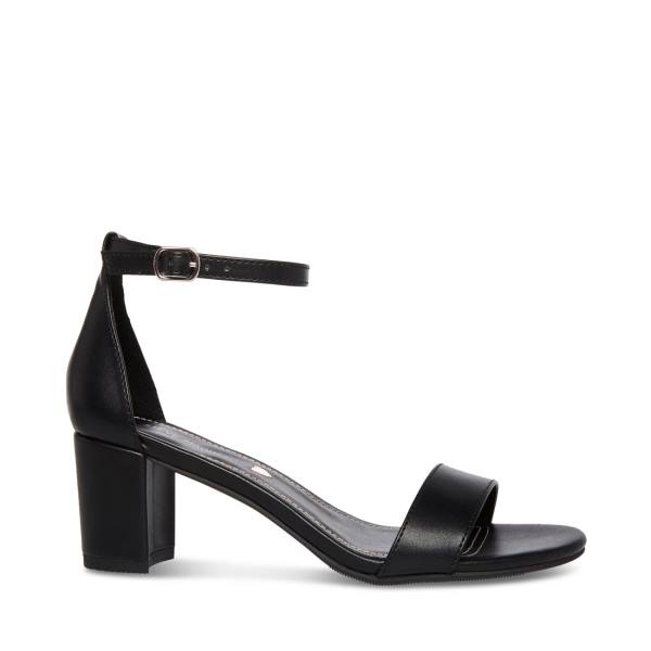 Steve Madden Jcarrson Smooth Høye Hæler Barn Svarte | SM-543KR