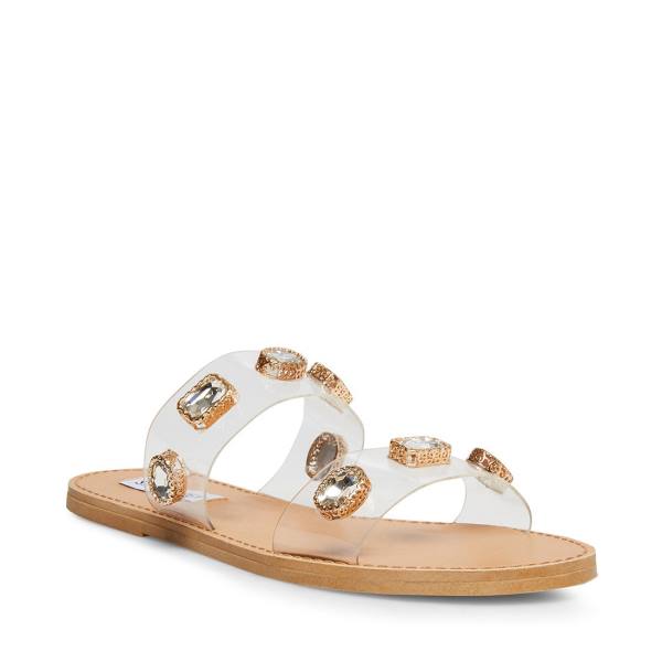 Steve Madden Jem Sandaler Dame Clear | SM-065PW