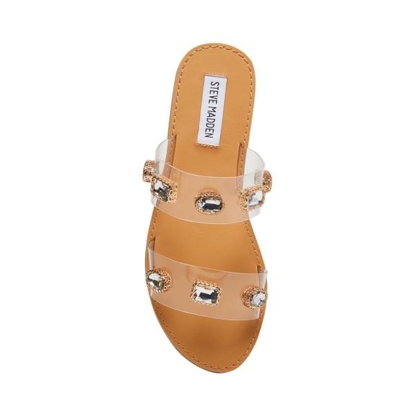 Steve Madden Jem Sandaler Dame Clear | SM-065PW