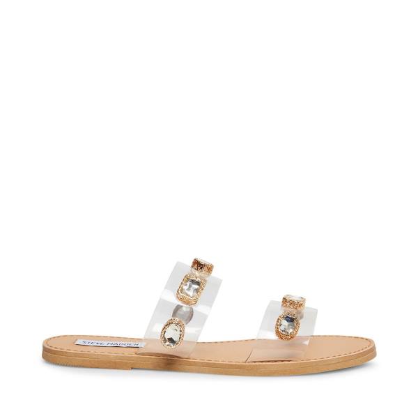 Steve Madden Jem Sandaler Dame Clear | SM-065PW