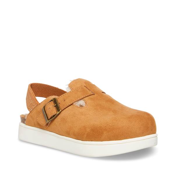 Steve Madden Jfade Tan Tøfler Barn Brune | SM-637KA