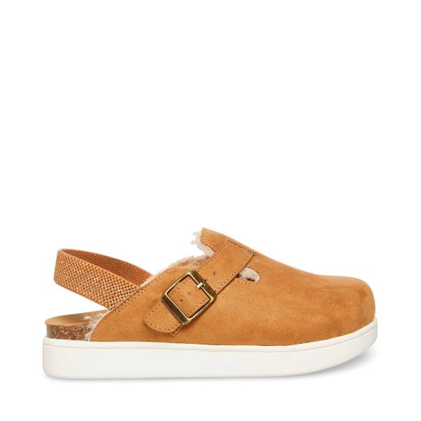 Steve Madden Jfade Tan Tøfler Barn Brune | SM-637KA