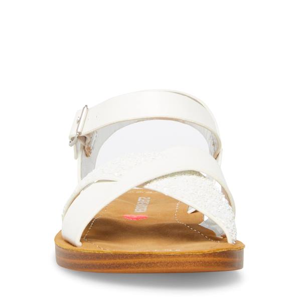 Steve Madden Jleague Sandaler Barn Hvite | SM-679QU