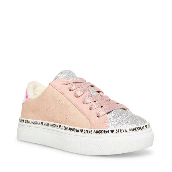 Steve Madden Jloyal Blush Joggesko Barn Rosa | SM-480RF