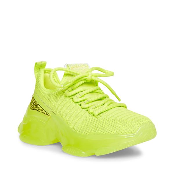 Steve Madden Jmaxima Neon Joggesko Barn Gul | SM-257EY