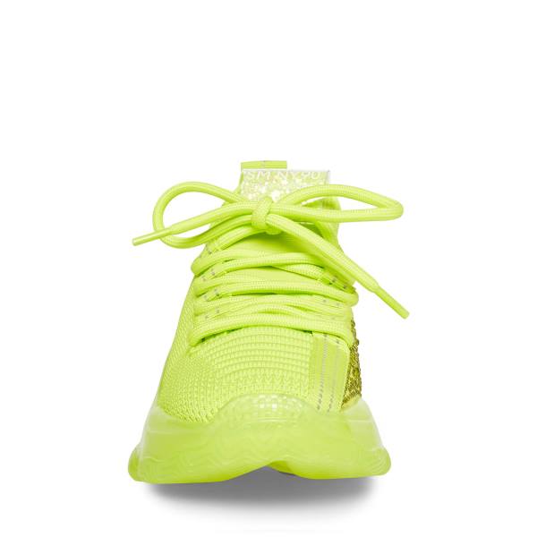 Steve Madden Jmaxima Neon Joggesko Barn Gul | SM-257EY