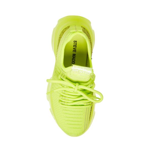 Steve Madden Jmaxima Neon Joggesko Barn Gul | SM-257EY