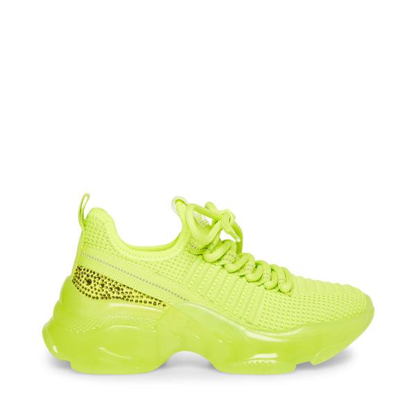 Steve Madden Jmaxima Neon Joggesko Barn Gul | SM-257EY