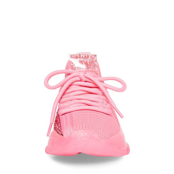 Steve Madden Jmaxima Neon Joggesko Barn Rosa | SM-349HC