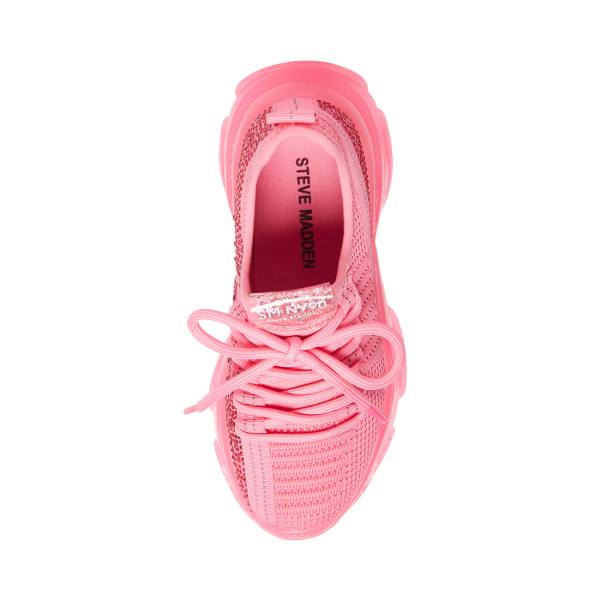 Steve Madden Jmaxima Neon Joggesko Barn Rosa | SM-349HC