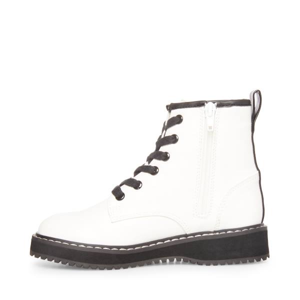 Steve Madden Jmilaa Ankelstøvletter Barn Hvite | SM-835KU