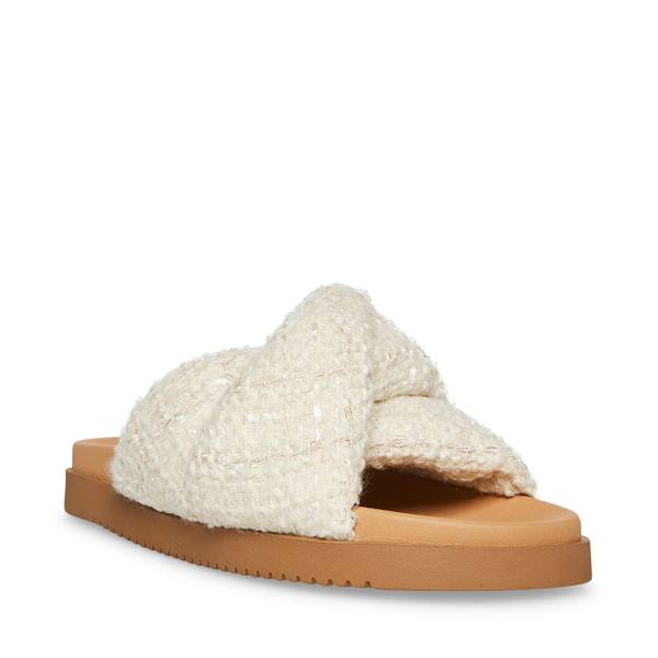 Steve Madden Joyce Sandaler Dame Hvite | SM-683DY