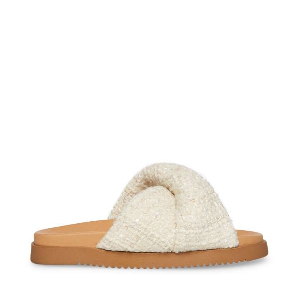 Steve Madden Joyce Sandaler Dame Hvite | SM-683DY