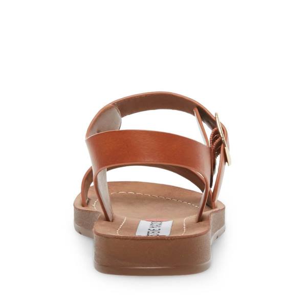 Steve Madden Jprobler Cognac Sandaler Barn Brune | SM-031XE