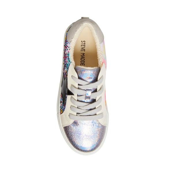 Steve Madden Jrezumer Bright Joggesko Barn Lyse Multicolor | SM-724SZ