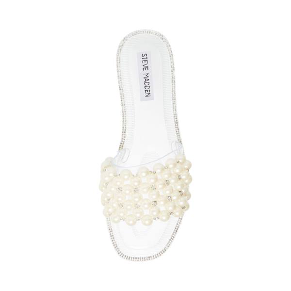 Steve Madden Juliet Sandaler Dame Clear | SM-438ZI