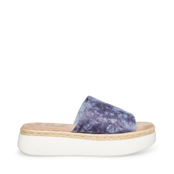 Steve Madden Juniper Sandaler Dame Grå Multicolor | SM-280OE