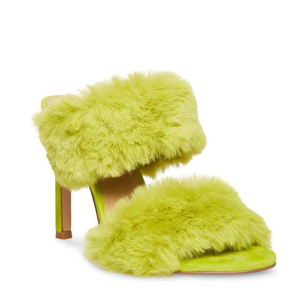 Steve Madden Kaila Lime Heel Høye Hæler Dame Lyse Grønn | SM-743FT