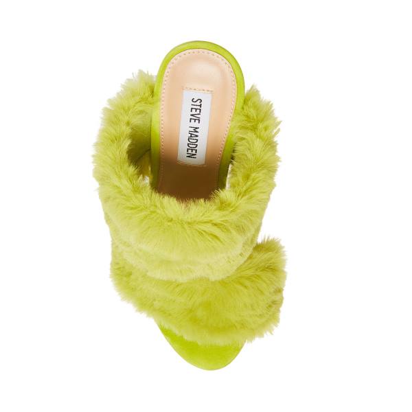 Steve Madden Kaila Lime Heel Høye Hæler Dame Lyse Grønn | SM-743FT