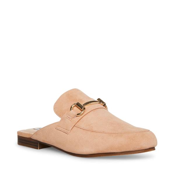 Steve Madden Kandi Camel Semsket Skinn Flate Sko Dame Brune | SM-340CY