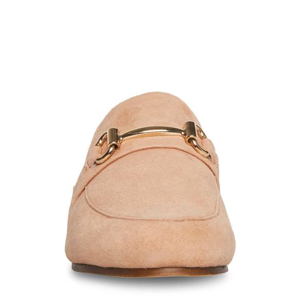 Steve Madden Kandi Camel Semsket Skinn Flate Sko Dame Brune | SM-340CY