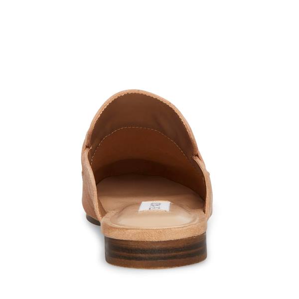 Steve Madden Kandi Camel Semsket Skinn Flate Sko Dame Brune | SM-340CY