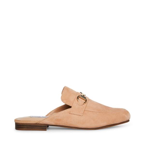 Steve Madden Kandi Camel Semsket Skinn Flate Sko Dame Brune | SM-340CY