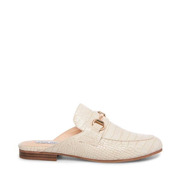 Steve Madden Kandi Taupe Crocodile Flate Sko Dame Grå Brune | SM-109FL