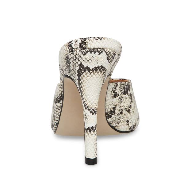 Steve Madden Karina Snake Heel Høye Hæler Dame Slangeprint | SM-361YA