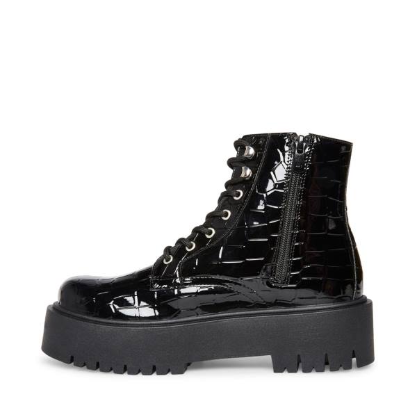 Steve Madden Keeghan Ankelstøvletter Dame Svarte | SM-934VT