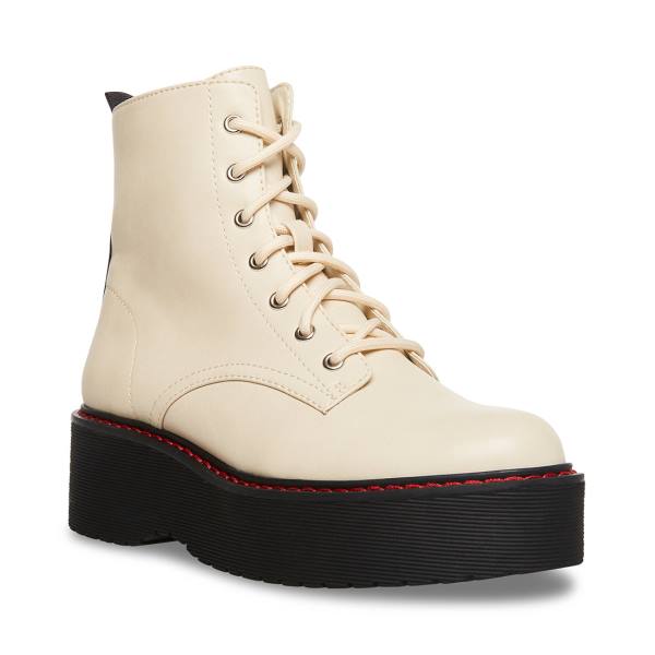 Steve Madden Kreed Bone Paris Ankelstøvletter Dame Beige | SM-689TF