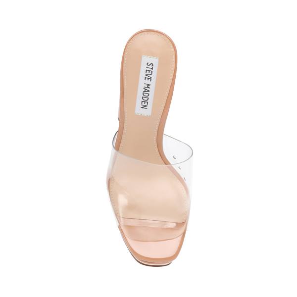 Steve Madden Lavanya Heel Høye Hæler Dame Clear | SM-765QU