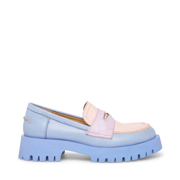 Steve Madden Lawrence Pastel Loafers Dame Multicolor | SM-106HW