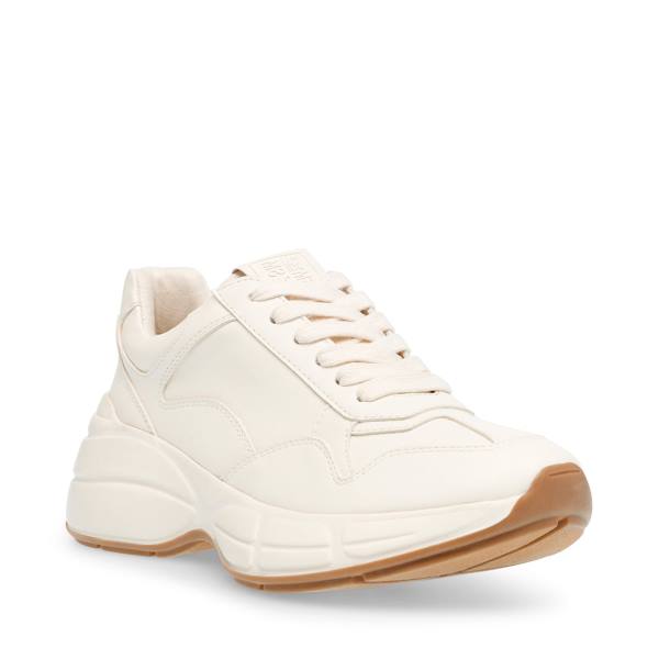 Steve Madden Leader Bone Joggesko Dame Beige | SM-458LP