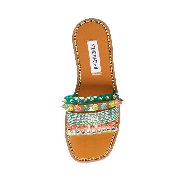 Steve Madden Leandra Sandaler Dame Multicolor | SM-289AR