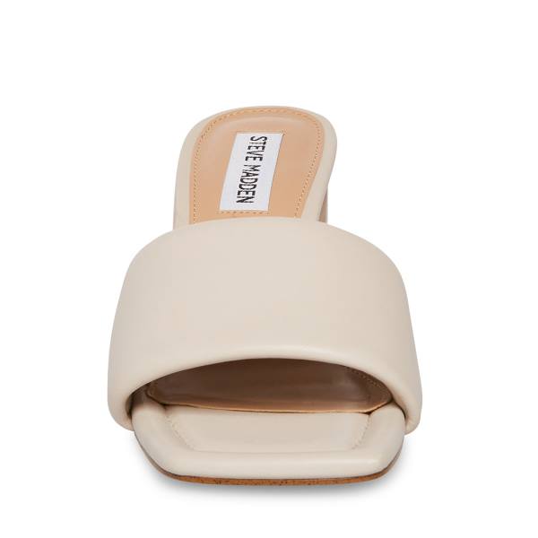 Steve Madden Lexie Bone Heel Høye Hæler Dame Beige | SM-451RW