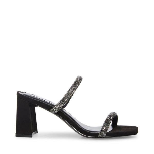 Steve Madden Lilah-r Heel Høye Hæler Dame Svarte | SM-653MQ