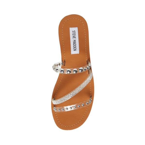 Steve Madden Luciella Sandaler Dame Clear | SM-062GW