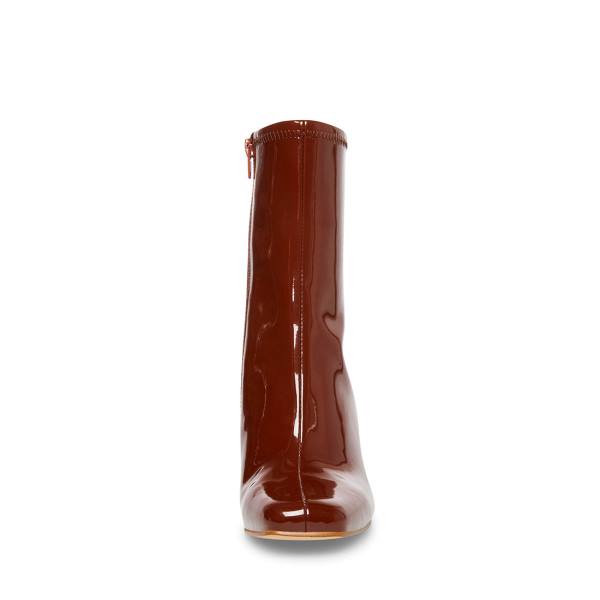 Steve Madden Lynden Cognac Ankelstøvletter Dame Mørke Brune | SM-258AU