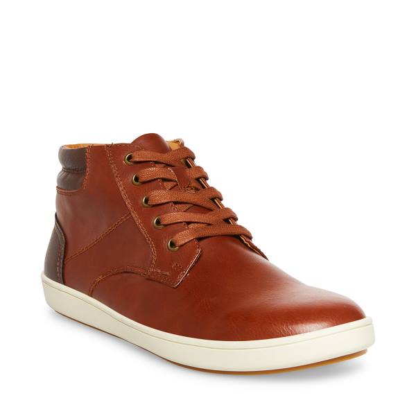 Steve Madden M-fray Cognac Joggesko Herre Brune | SM-078TK