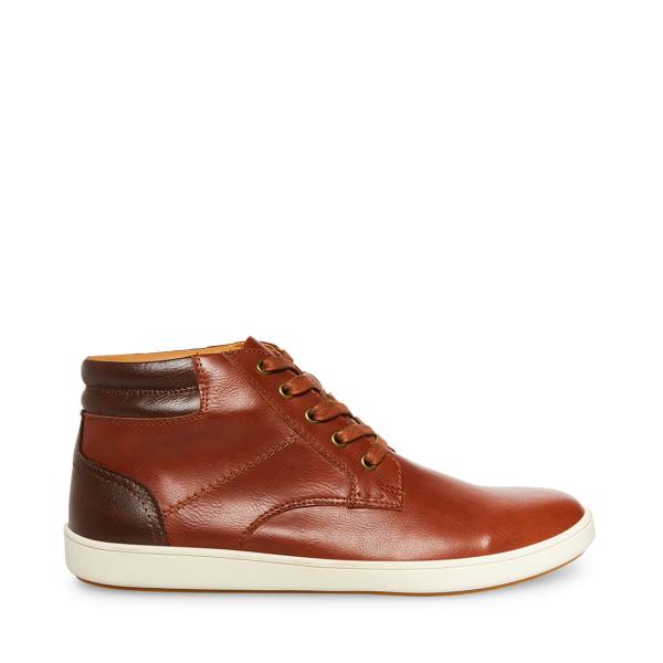 Steve Madden M-fray Cognac Joggesko Herre Brune | SM-078TK