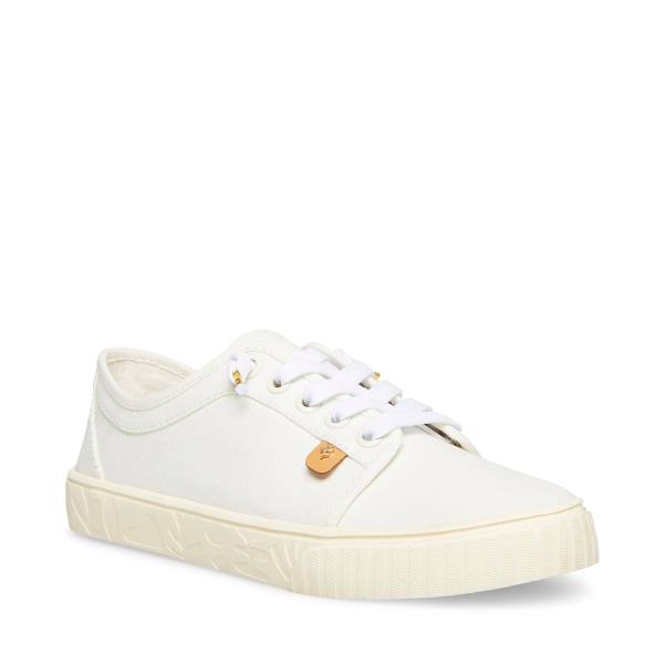 Steve Madden Maevee Natural Joggesko Dame Beige | SM-851JW