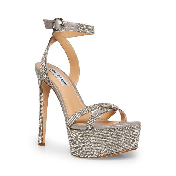 Steve Madden Marciana-r Heel Høye Hæler Dame Diamond | SM-951ON