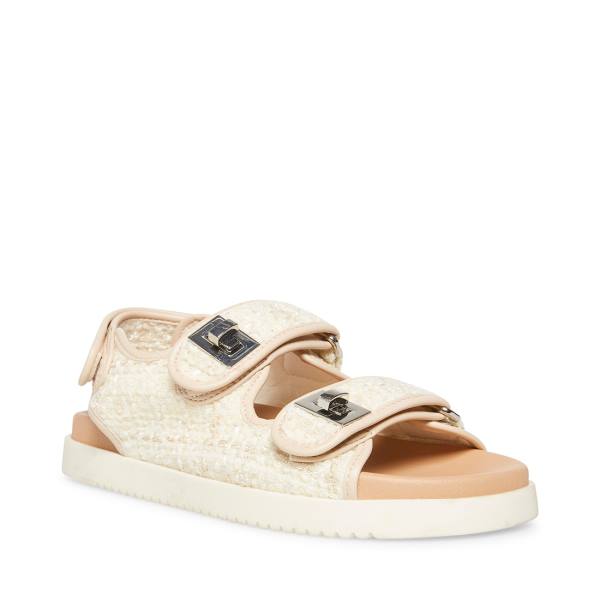 Steve Madden Margie Sandaler Dame Beige Multicolor | SM-168QI